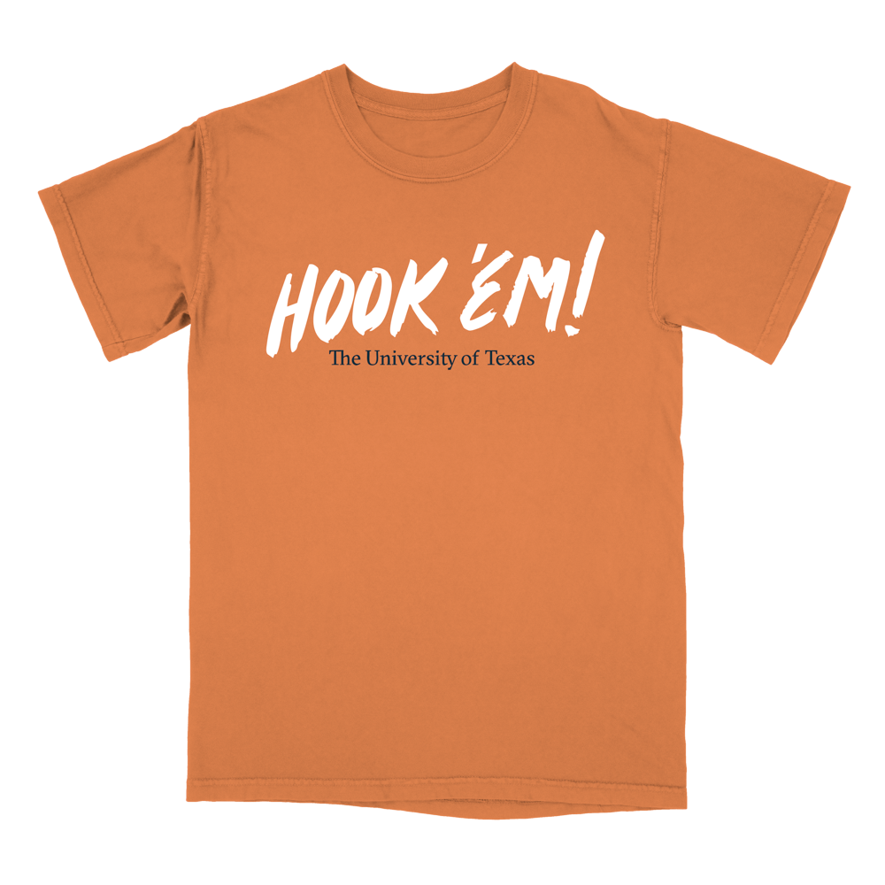 Hook Em Sketch Tee