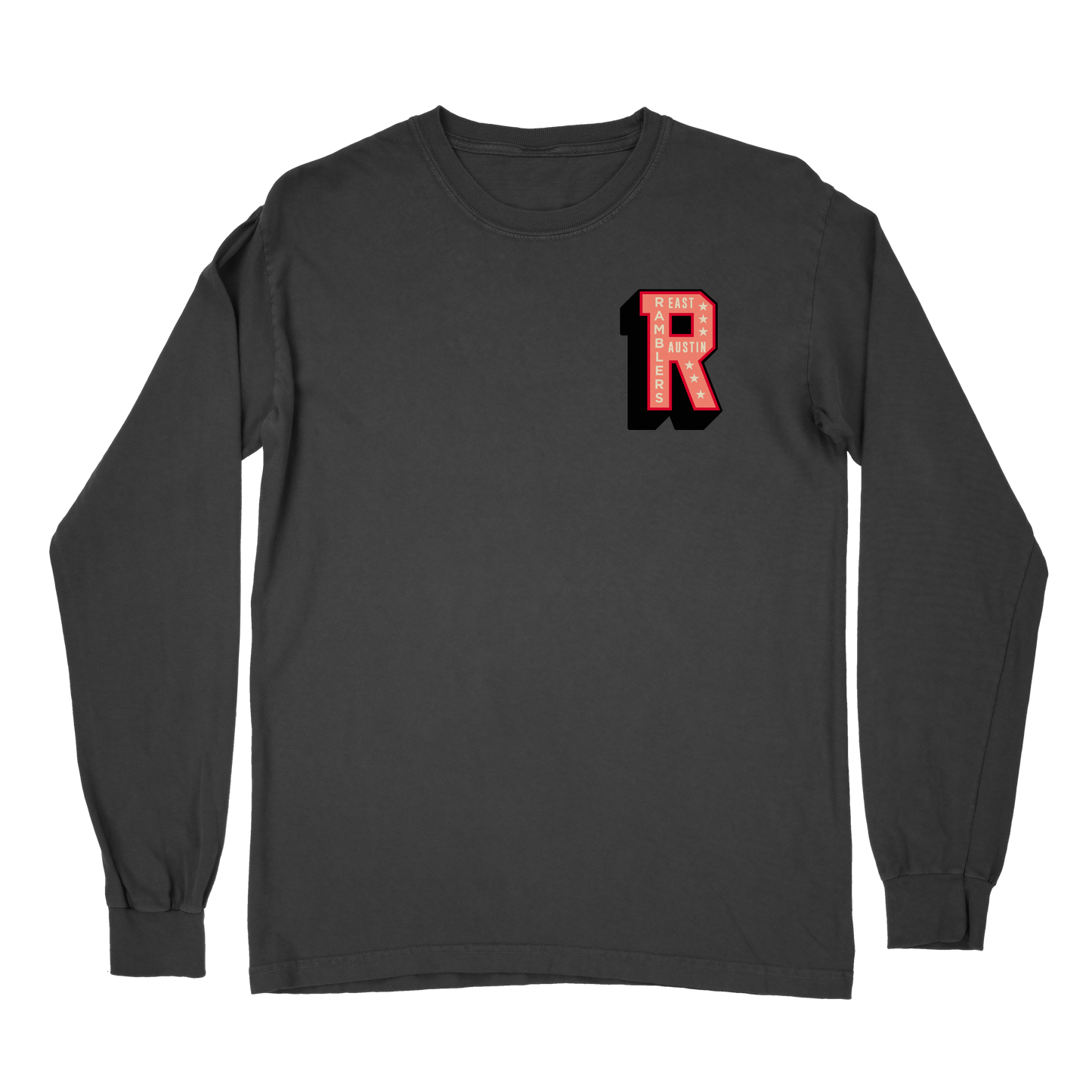 Ramblers Logo Long Sleeve Tee - East Austin Ramblers Apparel