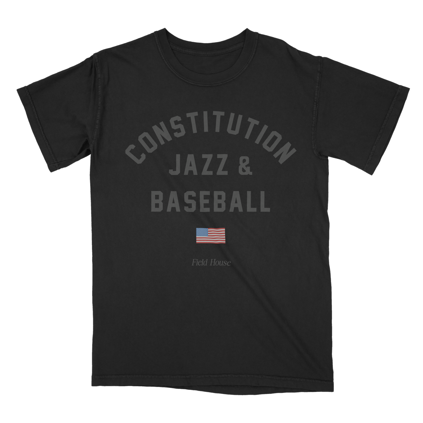 Constitution Jazz and Baseball T Shirt