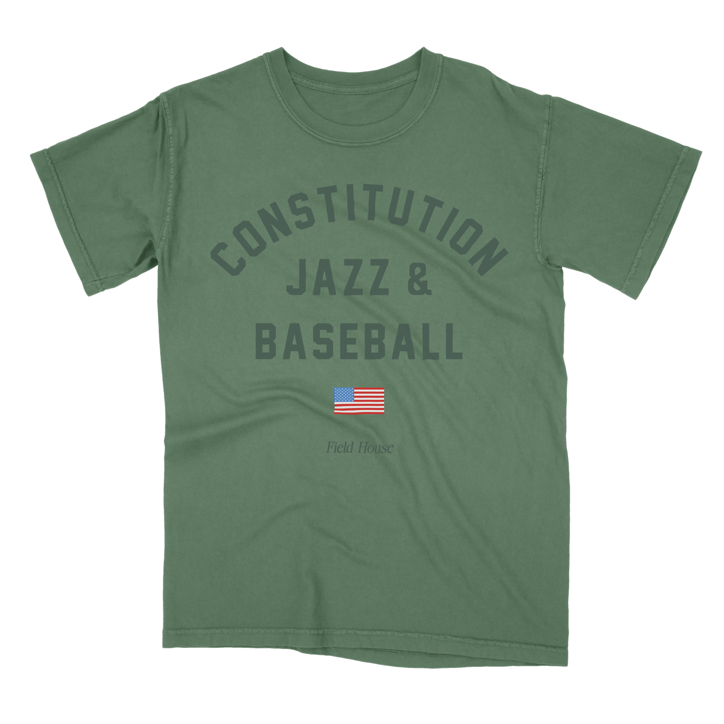 Constitution Jazz and Baseball T Shirt