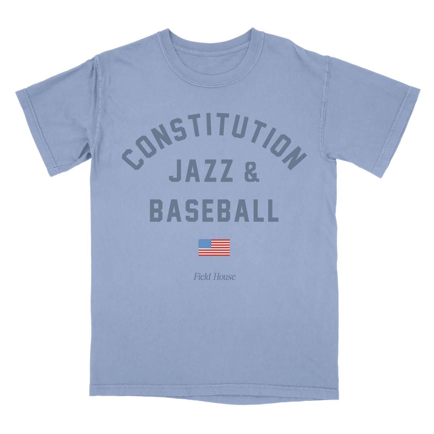 Constitution Jazz and Baseball T Shirt
