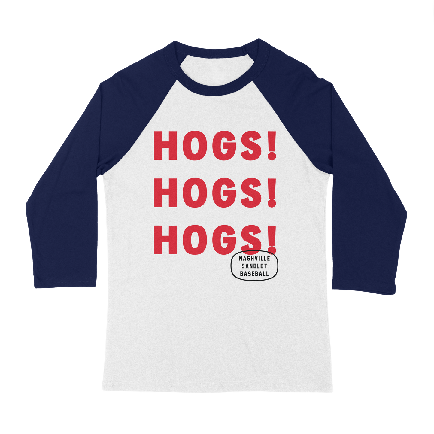 Hogs Hogs Hogs Raglan