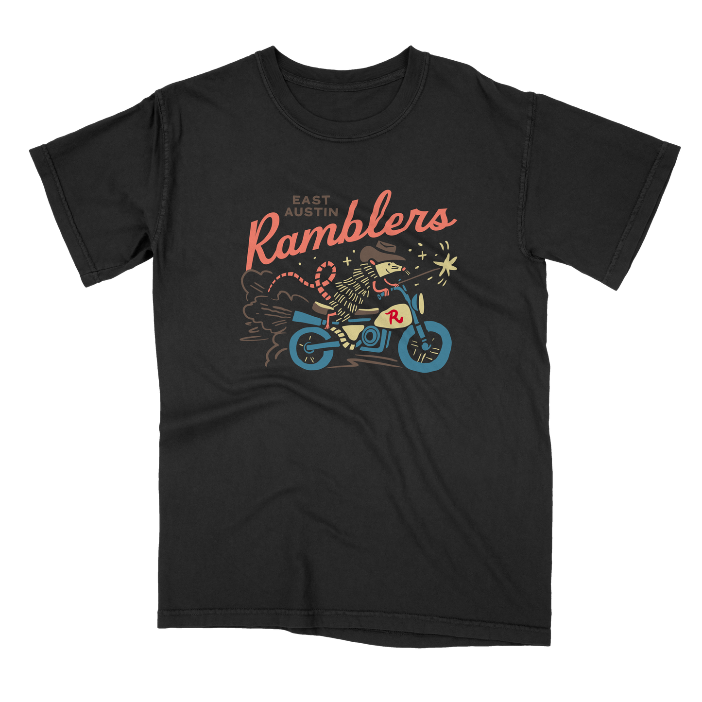 Opossum Motorcycle Tee - East Austin Ramblers