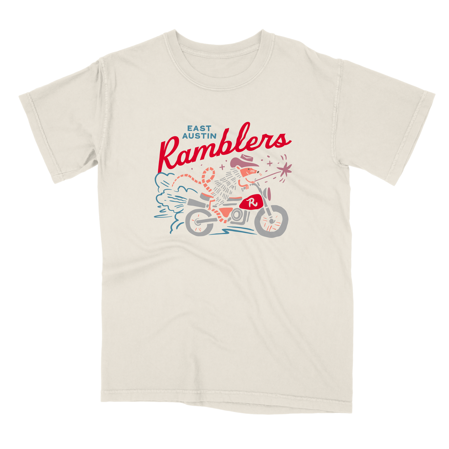 Opossum Motorcycle Tee - East Austin Ramblers