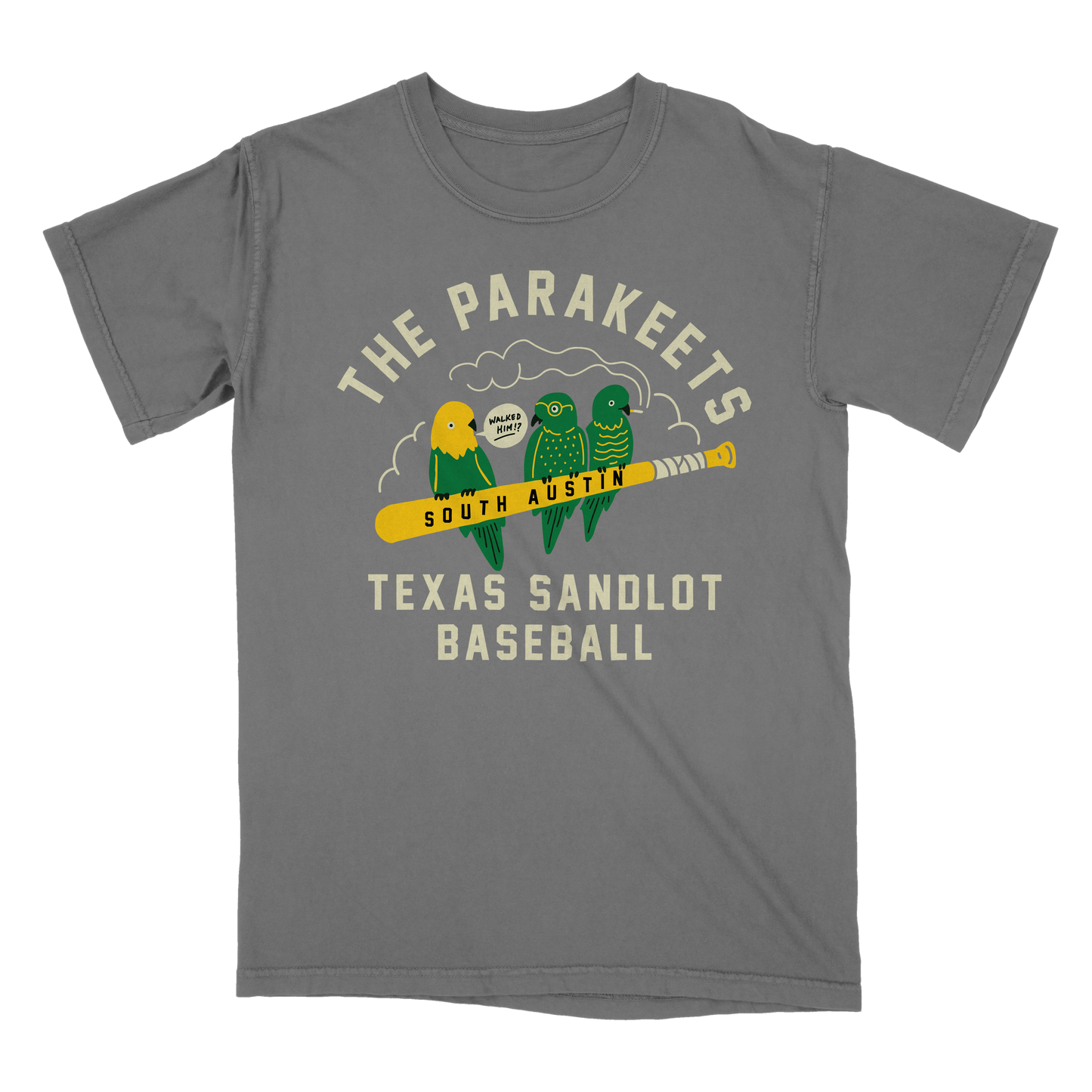 Parakeets Line T Shirt