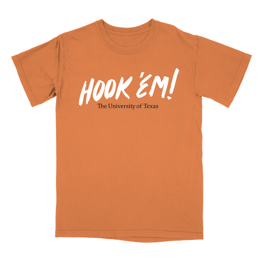 Hook Em Sketch Tee
