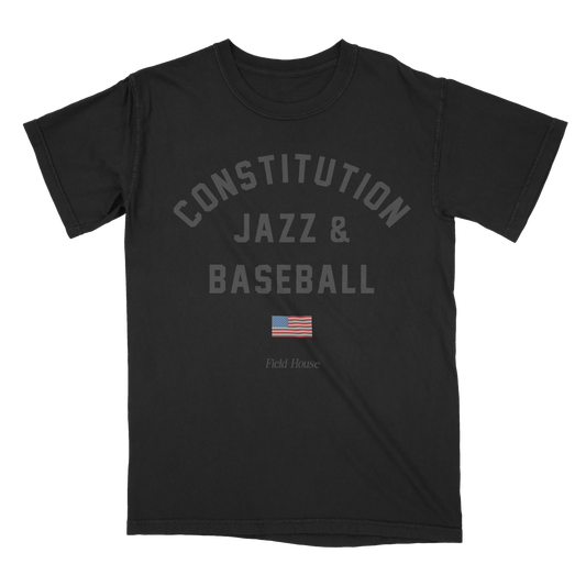 Constitution Jazz and Baseball T Shirt