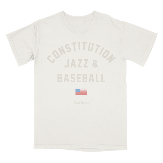 Constitution Jazz and Baseball T Shirt