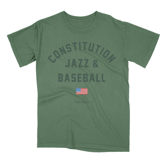 Constitution Jazz and Baseball T Shirt