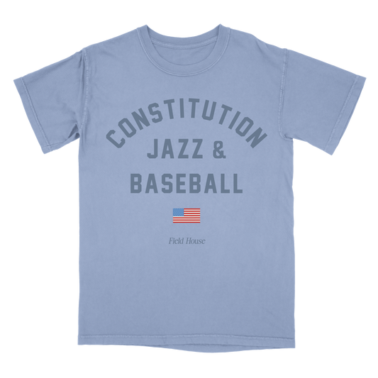 Constitution Jazz and Baseball T Shirt