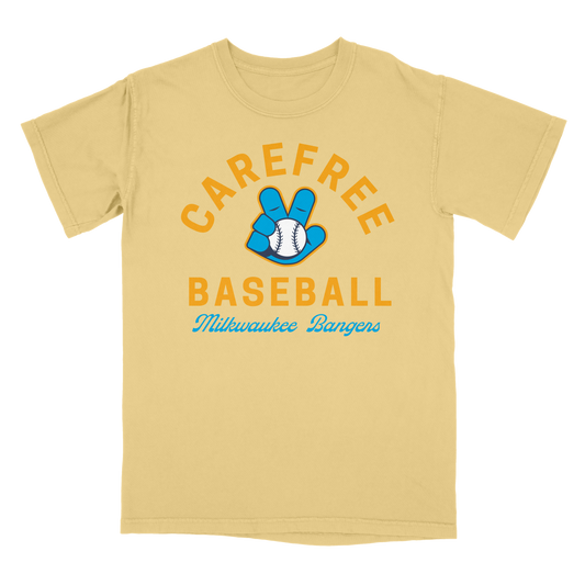 Care Free Baseball T Shirt