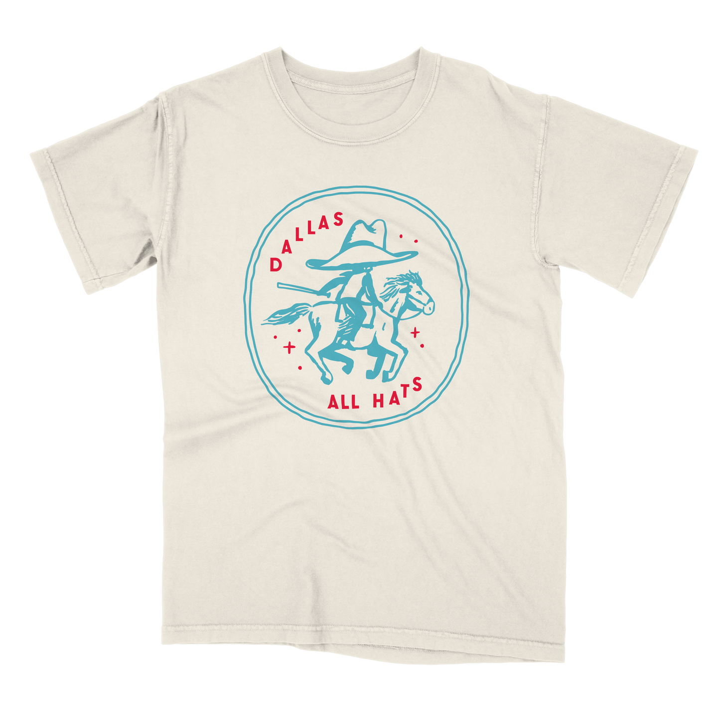 Giddy Up Tee White - Dallas All Hats