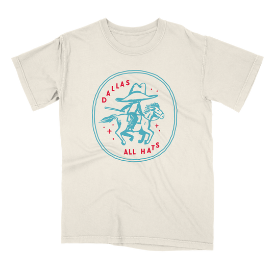Giddy Up Tee White - Dallas All Hats