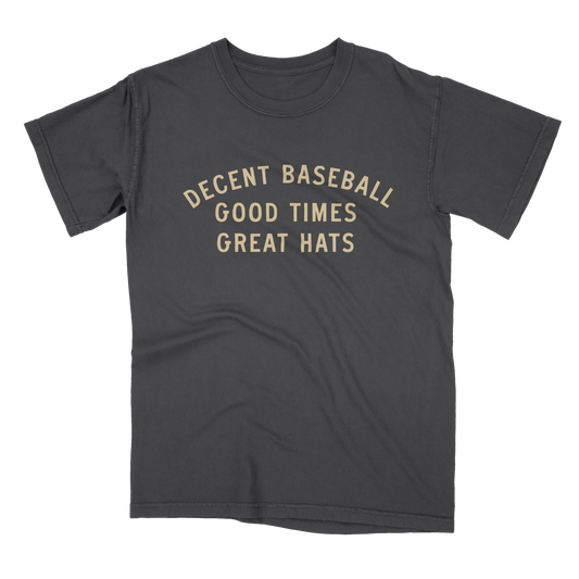 Decent Baseball Tee - Dallas All Hats