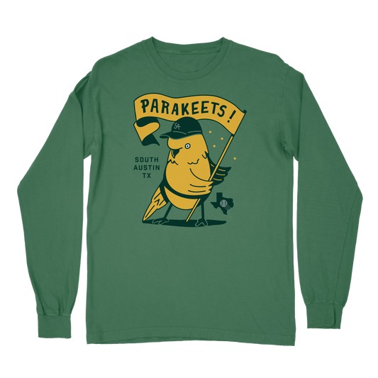 Parakeets Banner Long Sleeve T Shirt