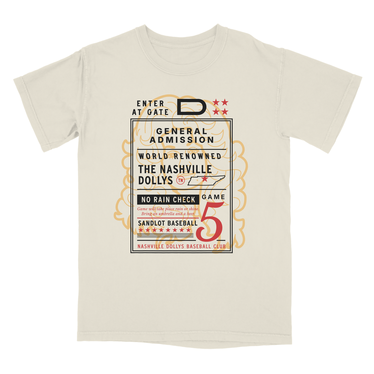 Dollys General Admission T Shirt