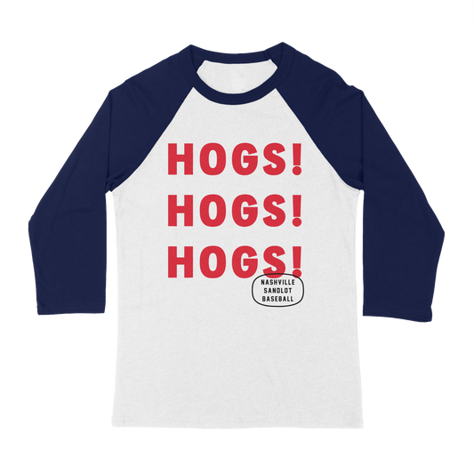 Hogs Hogs Hogs Raglan