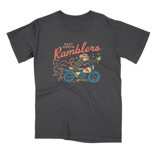 Opossum Motorcycle Tee - East Austin Ramblers