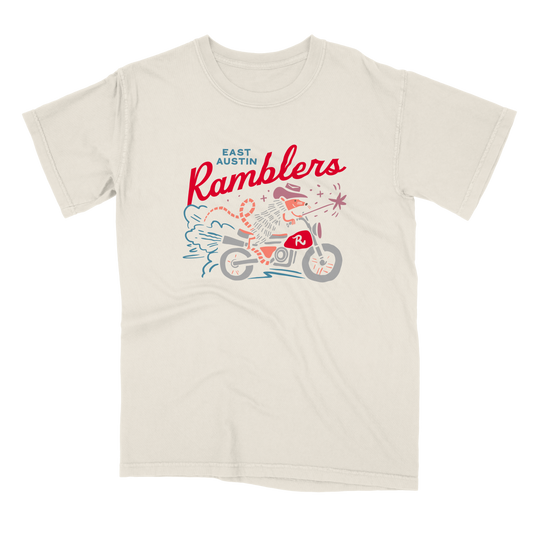 Opossum Motorcycle Tee - East Austin Ramblers