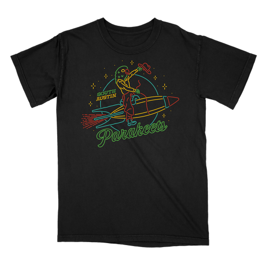 Neon Parakeets T Shirt
